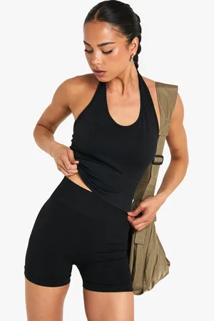 Boohoo Bum Scrunch Seamless Sculpt Cycling Short - - S