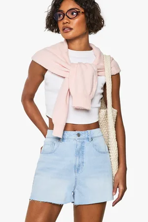 Boohoo Tall Denim Mini Short - - 6