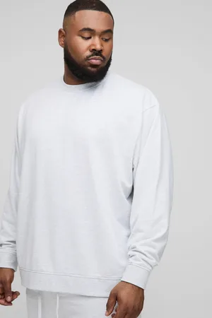 Boohoo Plus 260Gsm Loopback Oversized Fit Basic Sweat - - 5XL
