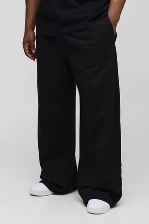 Boohoo Plus 260Gsm Loopback Wide Fit Basic Joggers - - 2XL