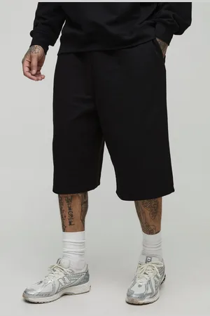 Boohoo Tall Regular Fit 260Gsm Loopback Basic Jersey Longline Shorts - - 2XL