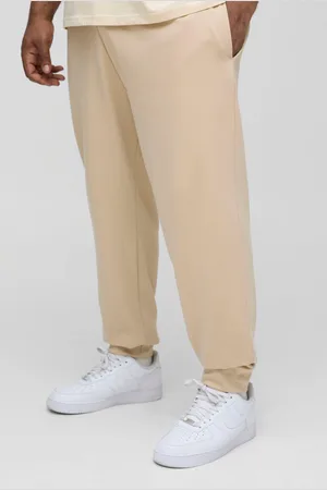 Boohoo Plus 260Gsm Loopback Regular Fit Basic Joggers - - 2XL