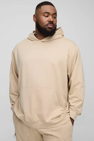 Boohoo Plus 260Gsm Loopback Regular Fit Basic Hoodie - - 2XL
