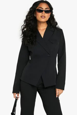 Boohoo Pocket Detail Structured Blazer - - 8