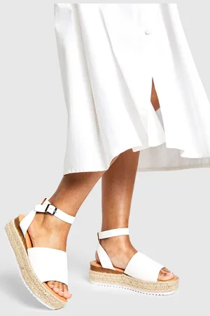 Boohoo 2 Part Espadrille Flatform - - 6