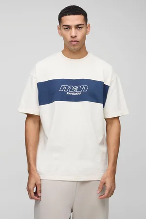 Boohoo Oversized Man Colour Block T-Shirt - - S