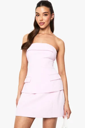 Boohoo Fold Over Pocket Detail Tailored Top - - 8