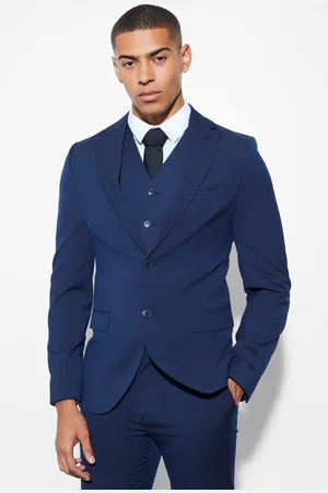 Boohoo Skinny Single Breasted Suit Jacket - - 34