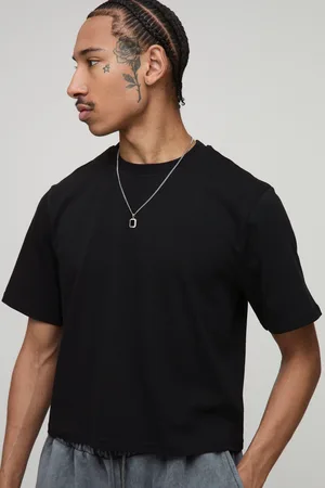 Boohoo Shrunken Boxy T-Shirt - - S