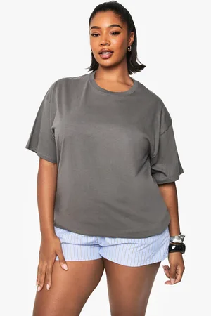Boohoo Plus Celestial Oversized T-Shirt - - 16