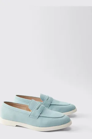 Boohoo Faux Suede Saddle Loafer - - 6