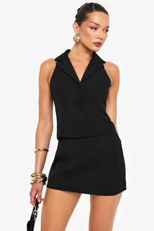 Boohoo Tailored Mini Skirt - - 6