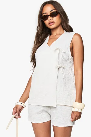 Boohoo Textured Flippy Short - - 6