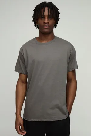 Boohoo 2 Pack Basic Regular Fit Crew Neck T-Shirts - - S