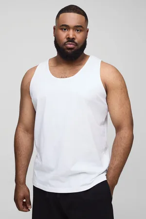 Boohoo Plus Regular Fit Basic Vest - - 2XL