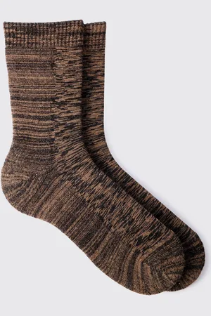 Boohoo Mens Ribbed Marl Socks