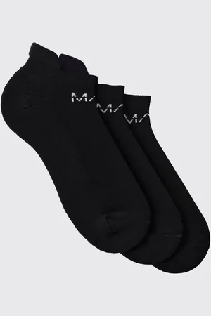 Boohoo Mens Man Active 3 Pack Trainer Socks
