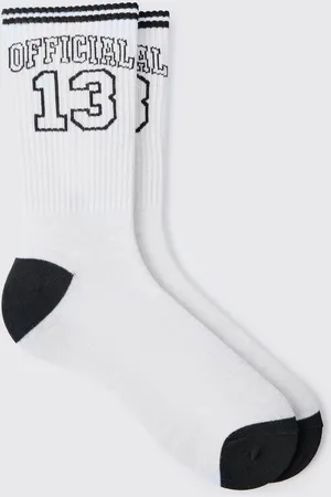 Boohoo Mens Official Varsity Sports Stripe Socks