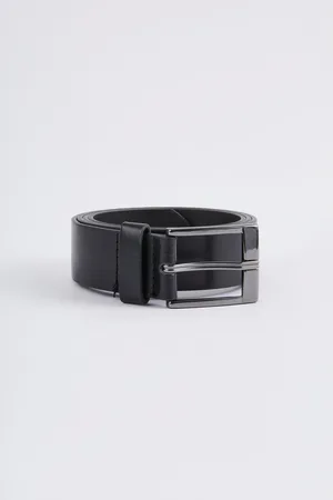 Boohoo Mens Faux Leather Smart Belt