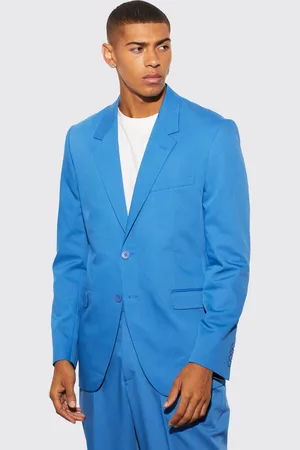Boohoo Mens Relaxed Fit Single Breasted Suit Jacket