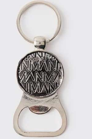 Boohoo Mens Man Bottle Opener Keyring