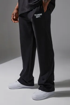 Boohoo Mens Training Dept Loopback Straight Leg Fit Joggers
