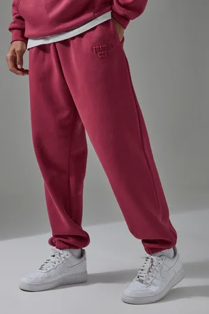 Boohoo Mens Man Active Training Dept Oversized Embossed Jogger