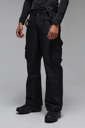 Boohoo Mens Man Active Cargo Detachable Strap Ski Trousers