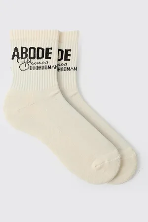 Boohoo Mens Abode Mid Length Sock