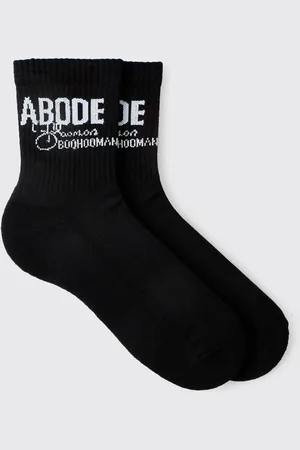 Boohoo Mens Abode Mid Length Sock