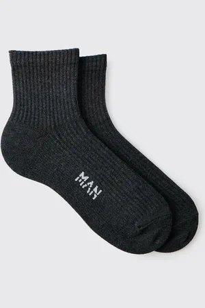 Boohoo Mens Man Woven Tab Socks