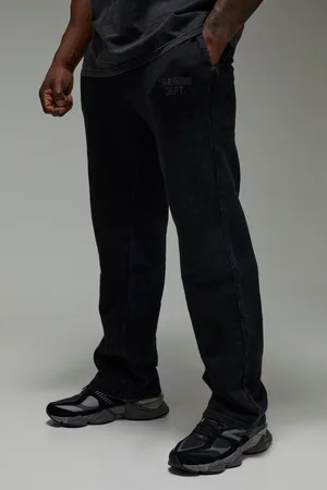 Boohoo Mens Man Active Training Dept. Straight Leg Washed Jogger