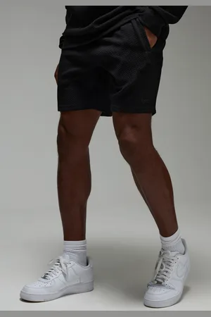 Boohoo Mens Man Sport Textured Double Knit 7inch Short
