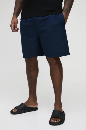 Boohoo Mens Plus Mid Length Swim Shorts