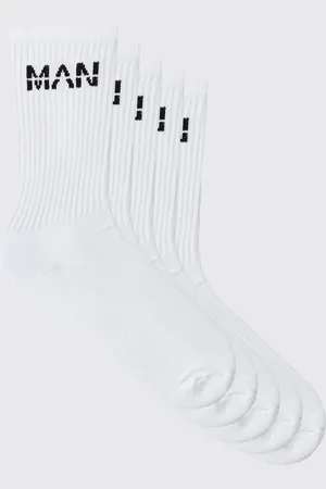 Boohoo Mens 5 Pack Man Sport Socks