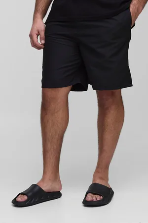 Boohoo Mens Plus Long Length Swim Shorts