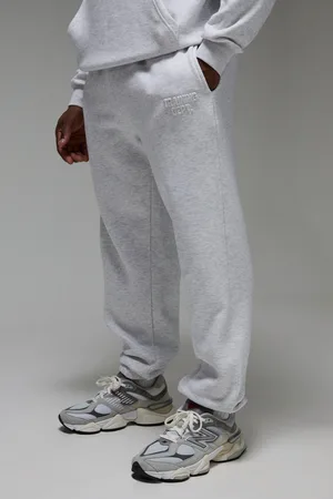Boohoo Mens Man Active Training Dept Oversized Embossed Jogger