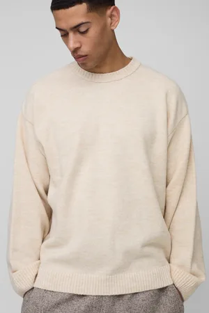 Boohoo Mens Oversized Knitted Jumper