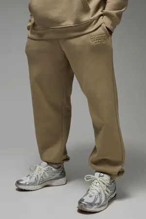 Boohoo Mens Man Active Training Dept Oversized Embossed Jogger
