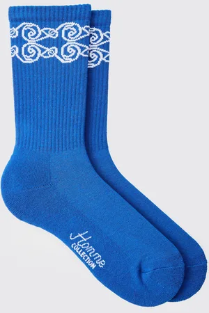 Boohoo Mens Homme Slogan Socks In