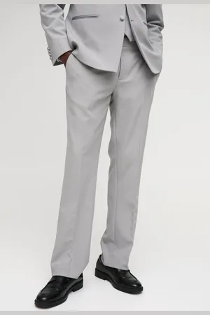 Boohoo Mens Slim Flare Tailored Trouser