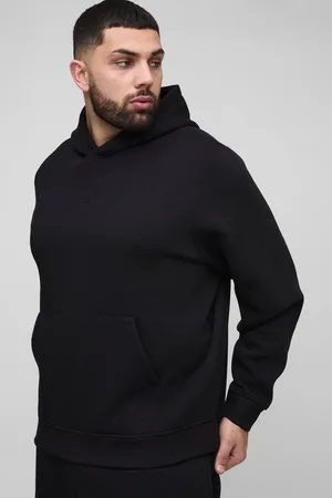 Boohoo Mens Plus 330GSM Regular Homme Over The Head Hoodie