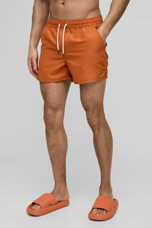 Boohoo Mens Short Length Plain Swim Short