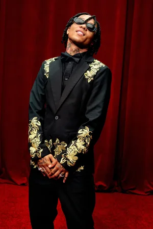 Boohoo Mens Slim Embroidered Floral Suit Jacket