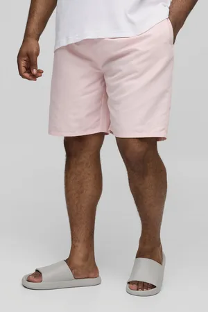 Boohoo Mens Plus Embroidered Long Length Regular Fit Swim Shorts