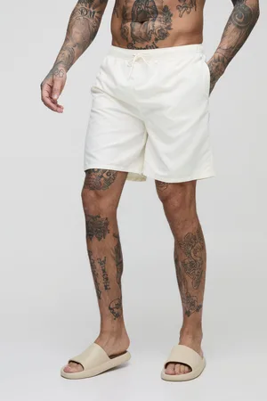 Boohoo Mens Tall Mid Length Regular Fit Swim Shorts