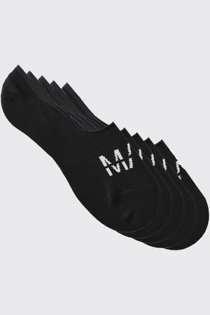 Boohoo Mens 5 Pack Man Invisible Socks