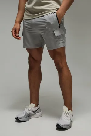 Boohoo Mens Man Active Slim Stretch Woven 5inch Cargo Short