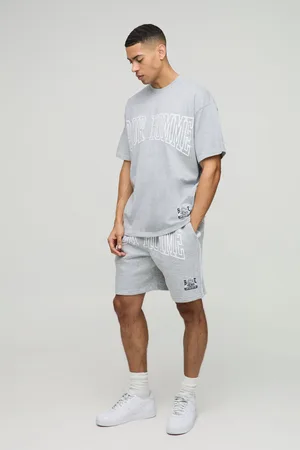 Boohoo Mens Oversized Homme T-Shirt & Short Set