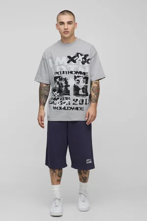 Boohoo Mens Oversized Limited Edition T-shirt and Short set